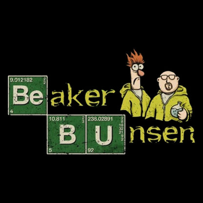 Beaker and Bunsen Breaking Muppets Geek T-Shirt