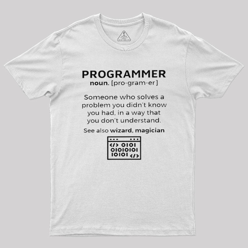 Funny Programmer Definition T-Shirt