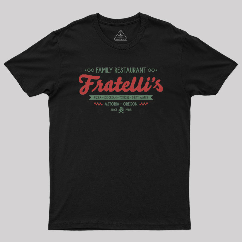 Fratellis Family Restaurant Geek T-Shirt