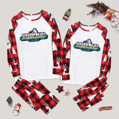 Griswold's Exterior Illumination Family Christmas Pajama Sets