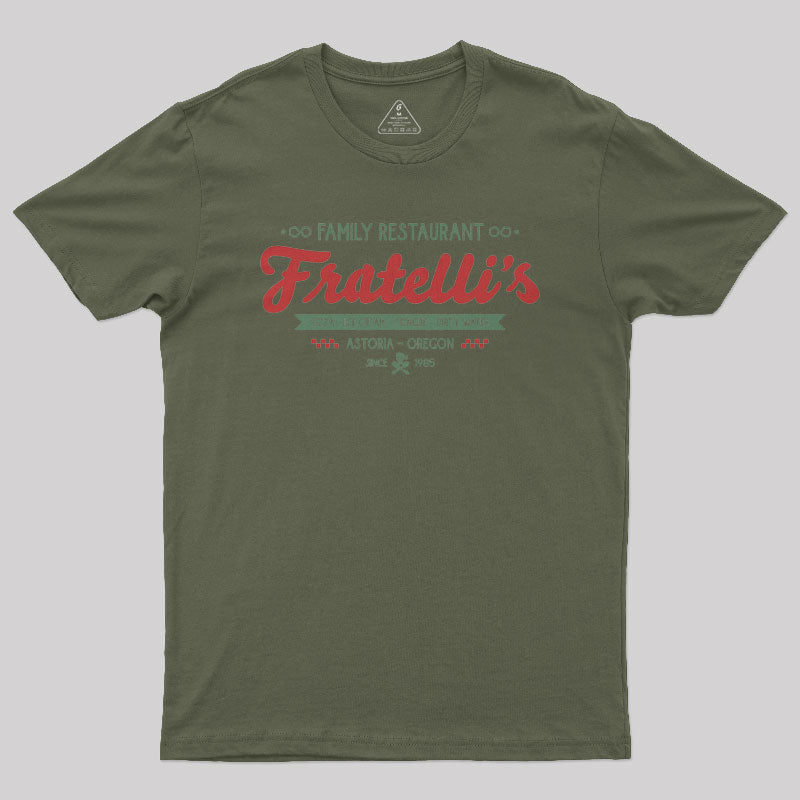 Fratellis Family Restaurant Geek T-Shirt