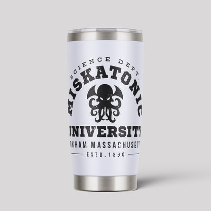 Miskatonic University Science Geeks Tumbler