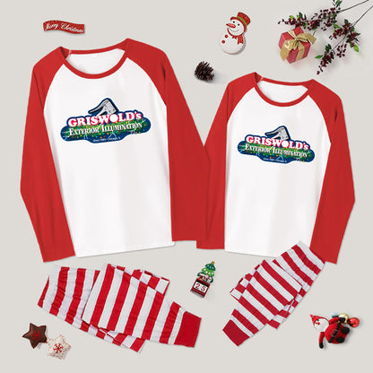 Griswold's Exterior Illumination Family Christmas Pajama Sets