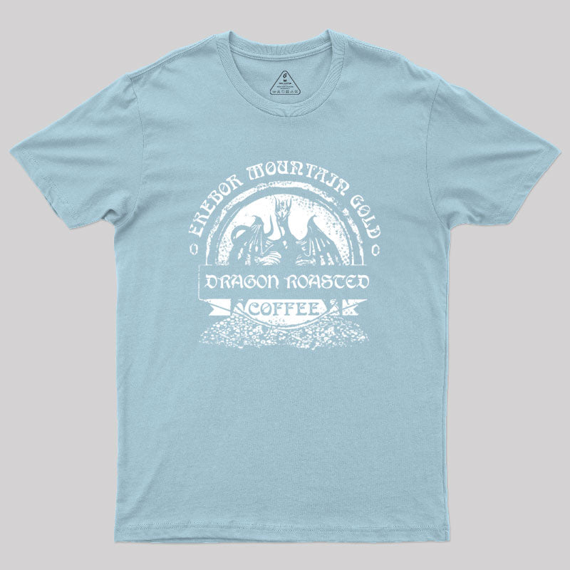 Erebor Mountain Gold Coffee Geek T-Shirt