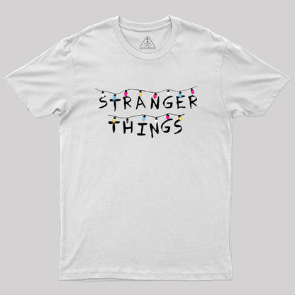 Stranger lights Geek T-Shirt