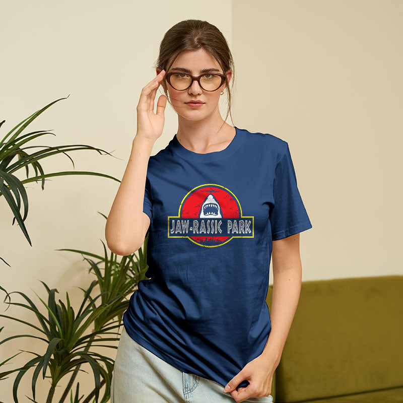 Jawrassic Park Geek T-Shirt