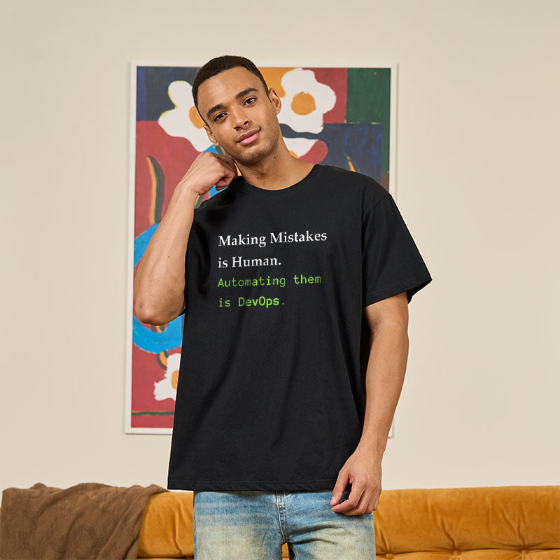 Automating Mistakes is DevOps Geek T-Shirt