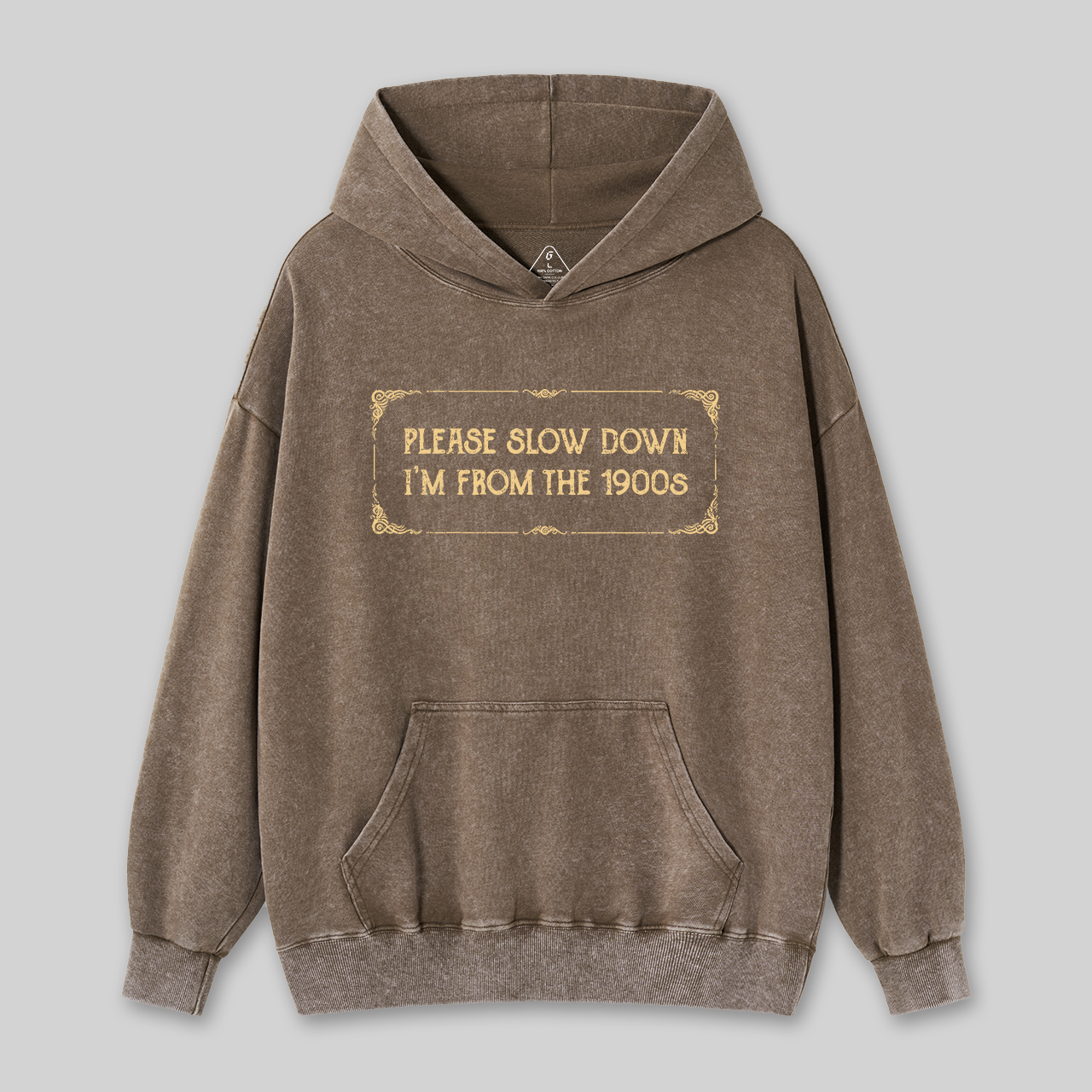 From the 1900s Washed Hoodie