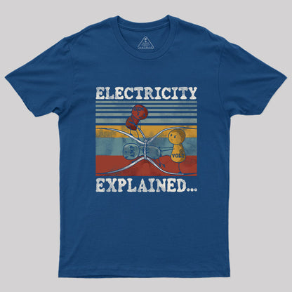 ELECTRICITY EXPLAINED Geek T-Shirt