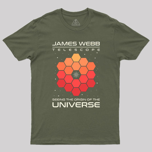 James Webb Telescope JWST Geek T-Shirt