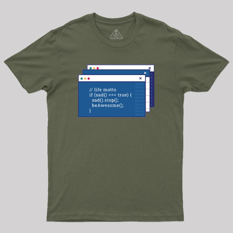 Funny Coding Computer Screen Geek T-Shirt