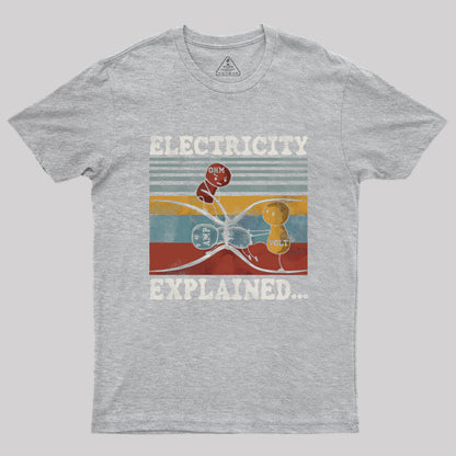 ELECTRICITY EXPLAINED Geek T-Shirt