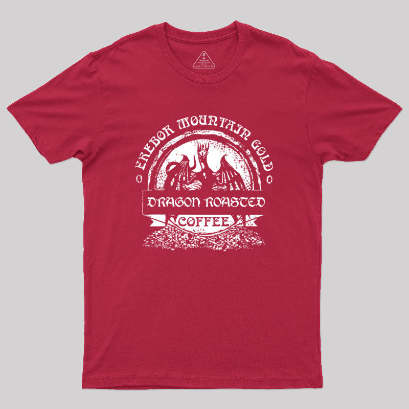 Erebor Mountain Gold Coffee Geek T-Shirt