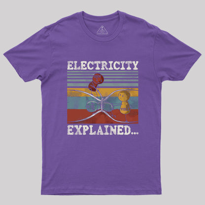 ELECTRICITY EXPLAINED Geek T-Shirt