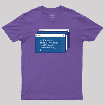 Funny Coding Computer Screen Geek T-Shirt