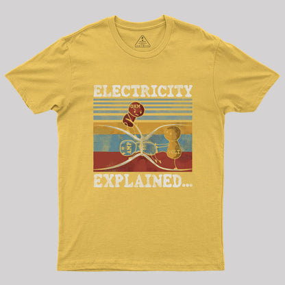 ELECTRICITY EXPLAINED Geek T-Shirt