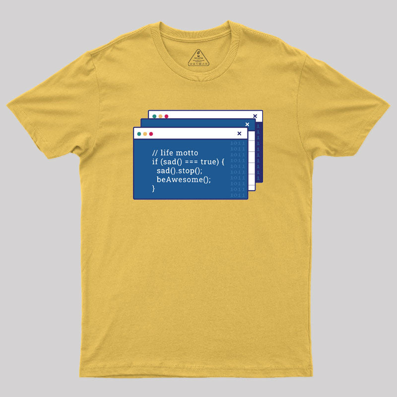 Funny Coding Computer Screen Geek T-Shirt