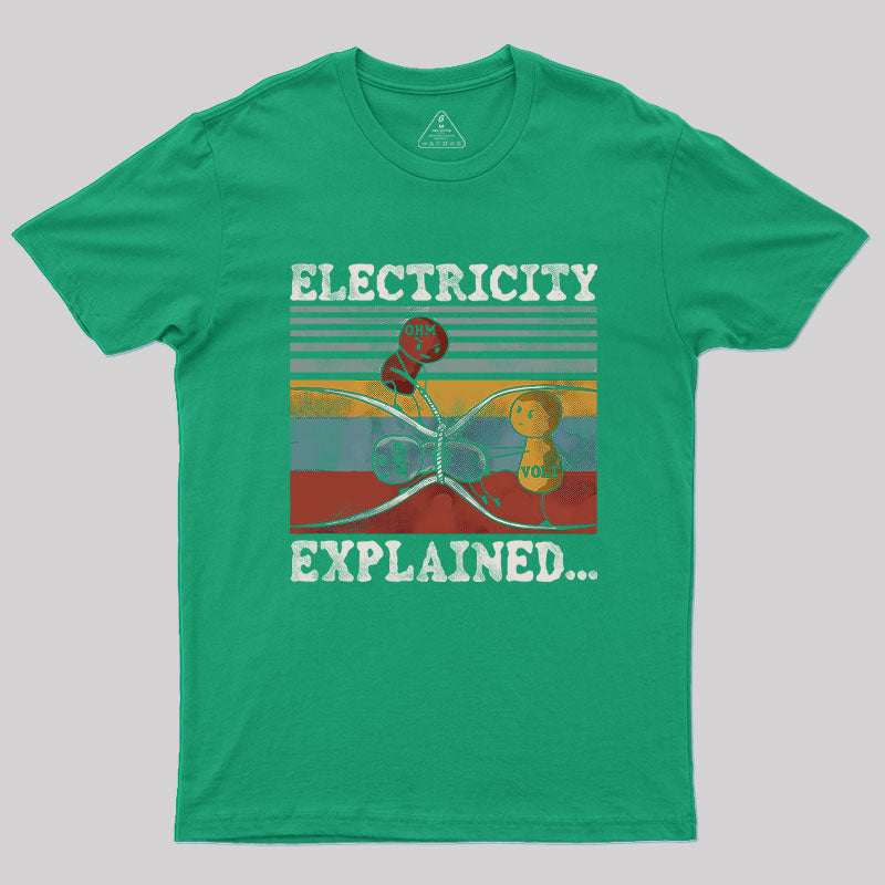 ELECTRICITY EXPLAINED Geek T-Shirt