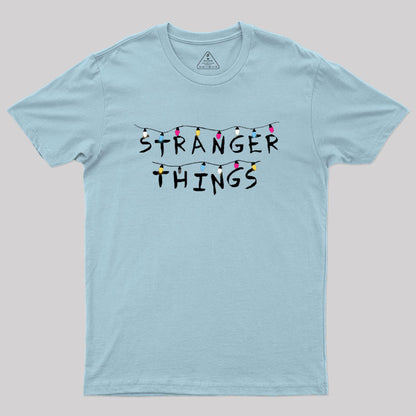 Stranger lights Geek T-Shirt