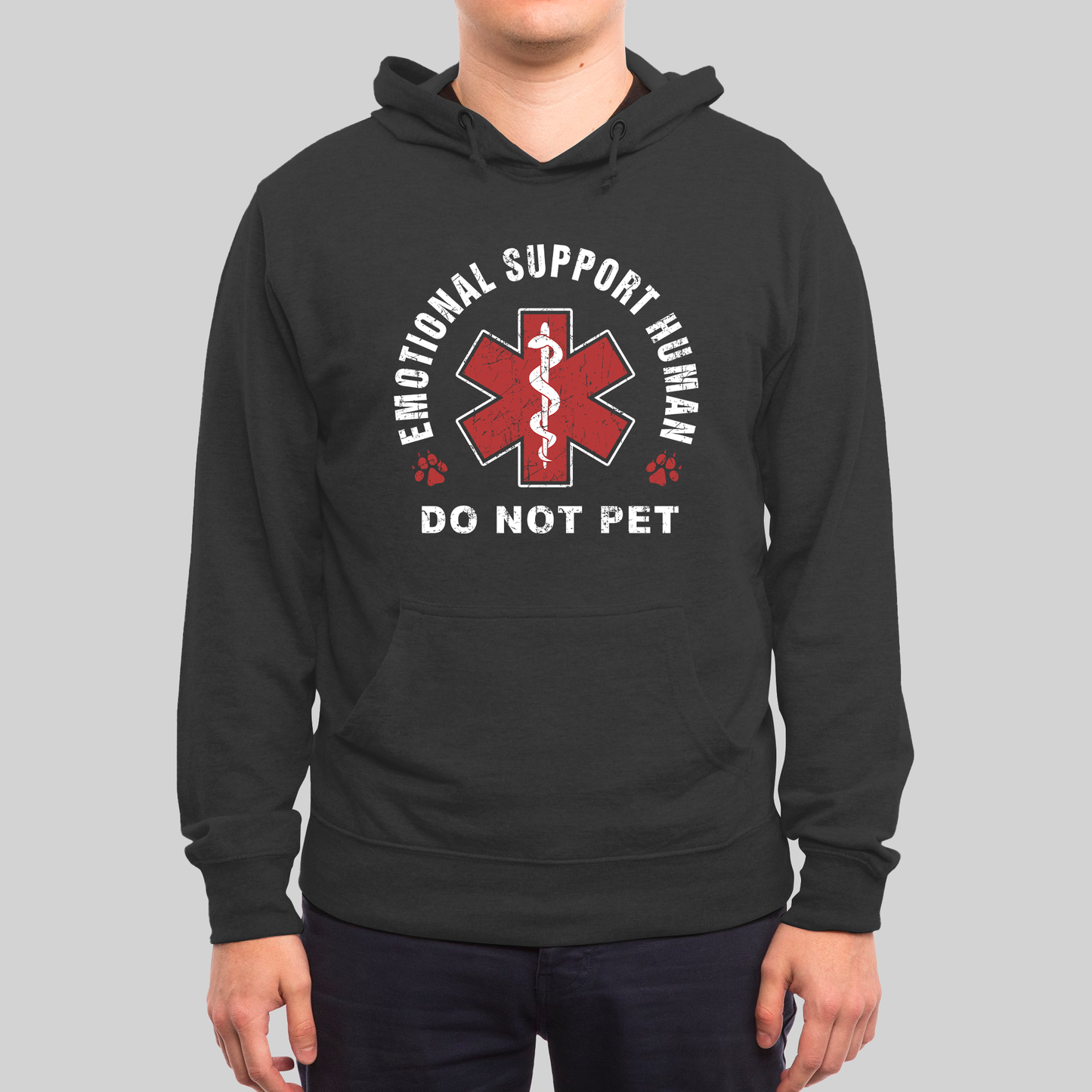 Emotional Support Human Hoodie