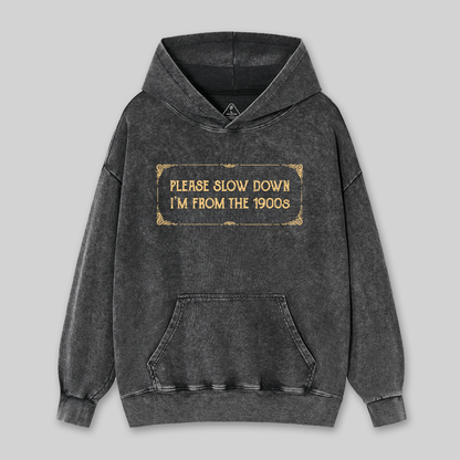 From the 1900s Washed Hoodie