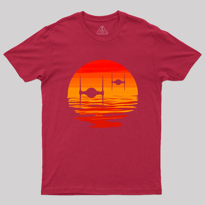 Tie Fighter Sunset 2.0 T-Shirt