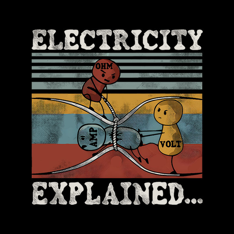 ELECTRICITY EXPLAINED Geek T-Shirt