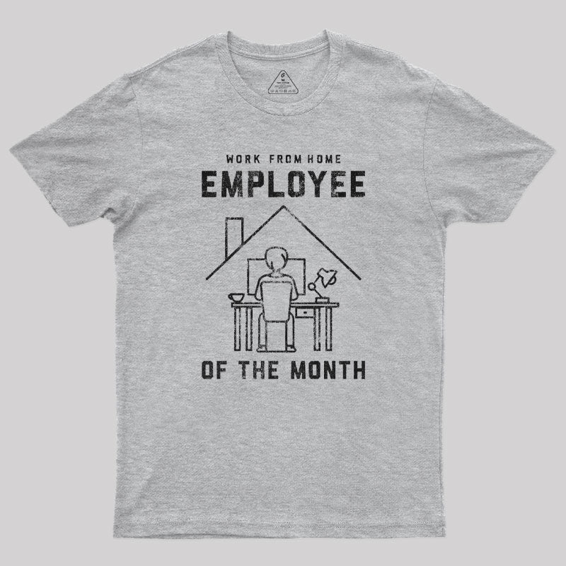 Work From Home Employee Of The Month Coronavirus T-Shirt