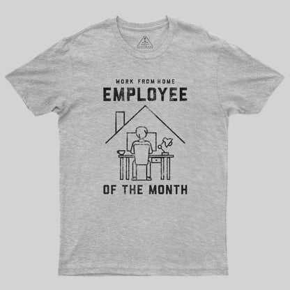 Work From Home Employee Of The Month Coronavirus T-Shirt