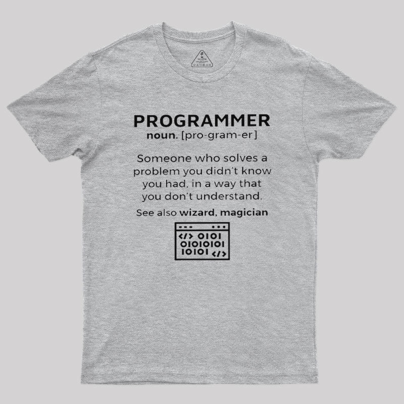 Funny Programmer Definition T-Shirt