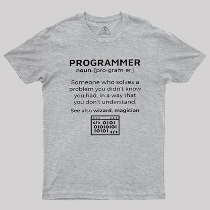 Funny Programmer Definition T-Shirt