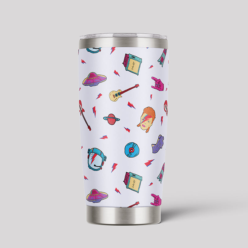 David Bowie Space Geeks Tumbler