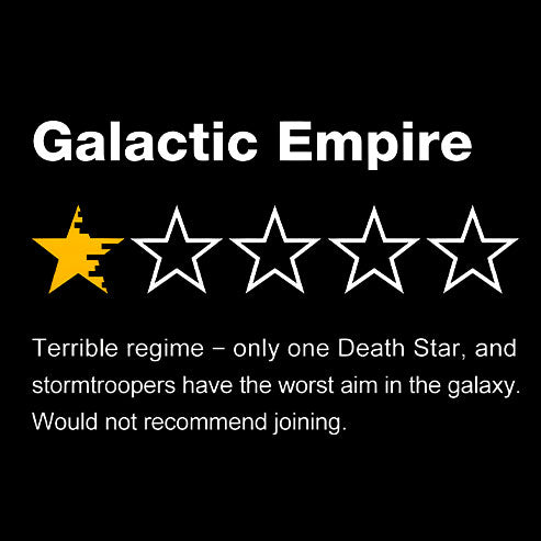 Galactic Empire Review T-Shirt