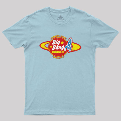 Big Bang Burger Worn Geek T-Shirt