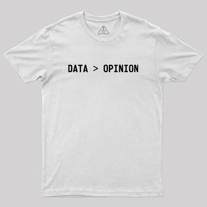 DATA > OPINION Geek T-Shirt