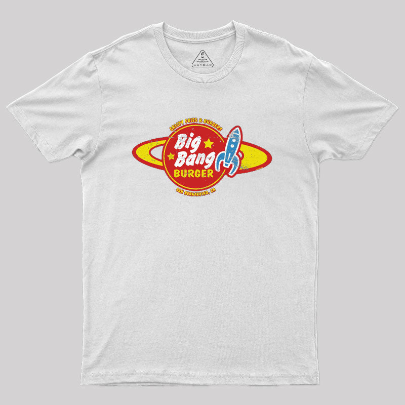 Big Bang Burger Worn Geek T-Shirt