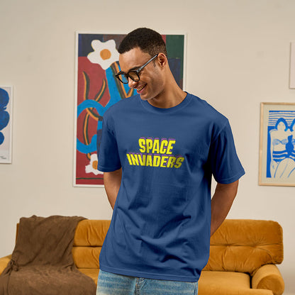 Space Invaders Logo Geek T-Shirt