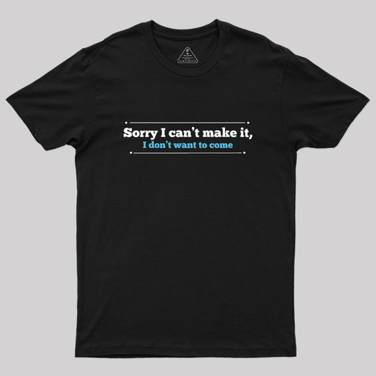 Honest RSVP Geek T-Shirt