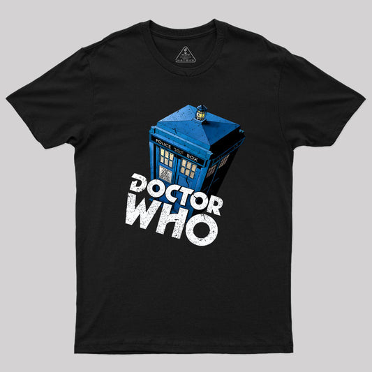 Doctor Who Mysterious Phone Box Geek T-Shirt