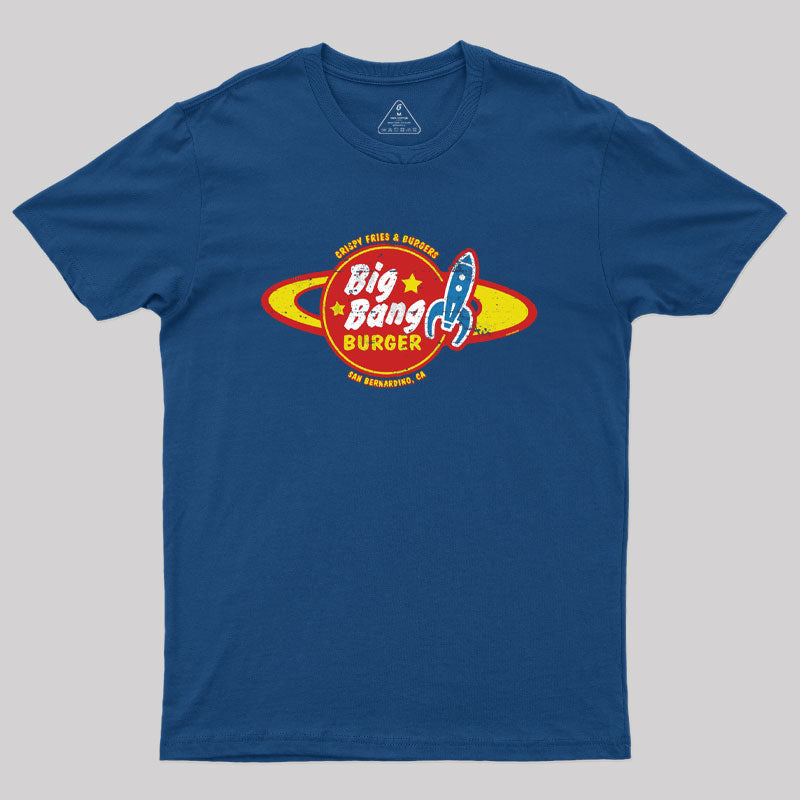 Big Bang Burger Worn Geek T-Shirt