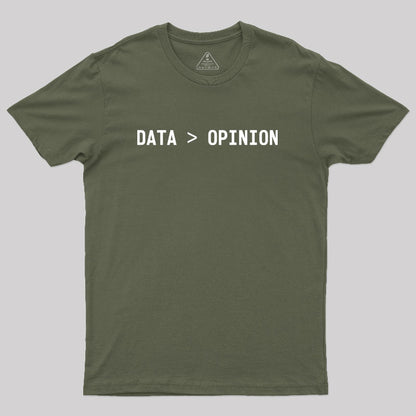 DATA > OPINION Geek T-Shirt