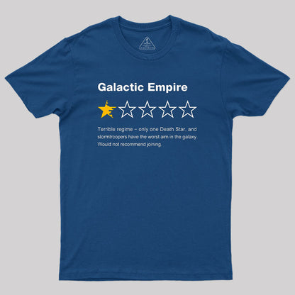 Galactic Empire Review T-Shirt