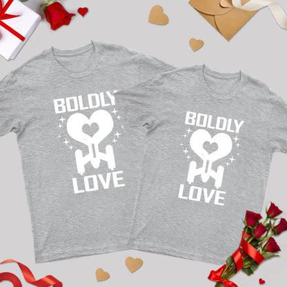 Boldly Love Geek Couple T-Shirt