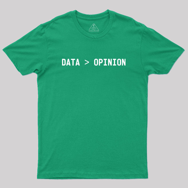 DATA > OPINION Geek T-Shirt