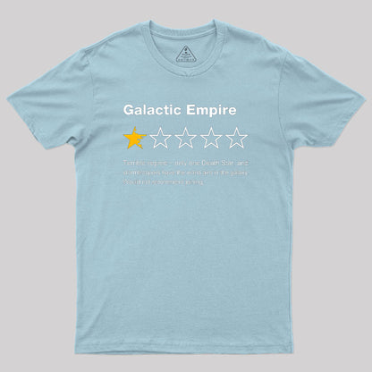 Galactic Empire Review T-Shirt