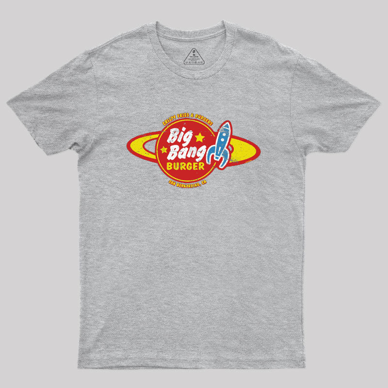 Big Bang Burger Worn Geek T-Shirt