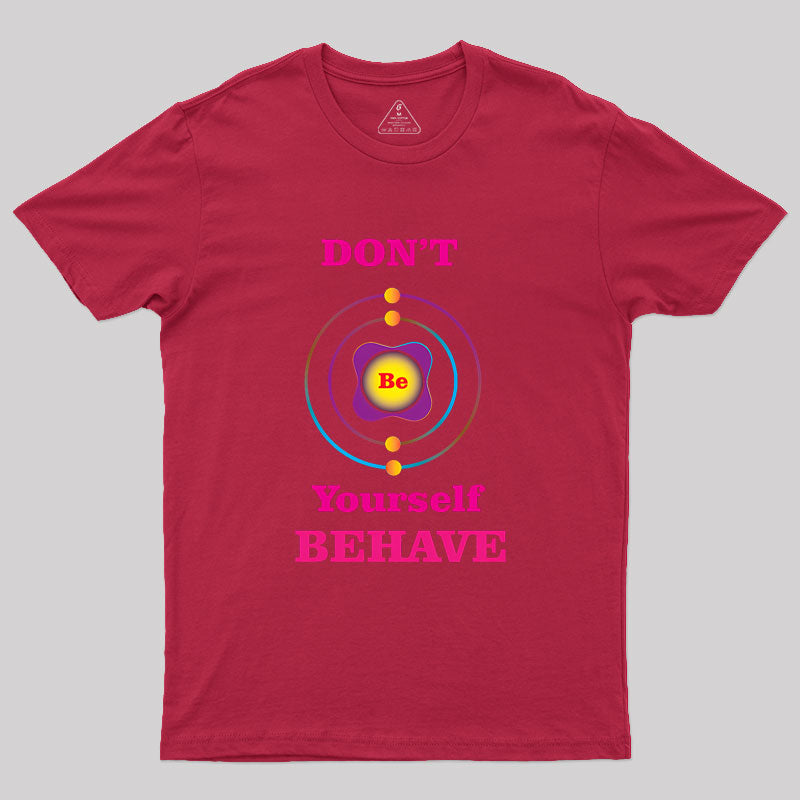 4 - Be - Beryllium Geek T-Shirt