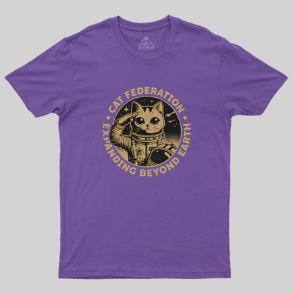 Universal Domination Cat Geek T-Shirt