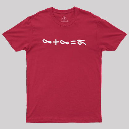 The Addition Equation Geek T-Shirt