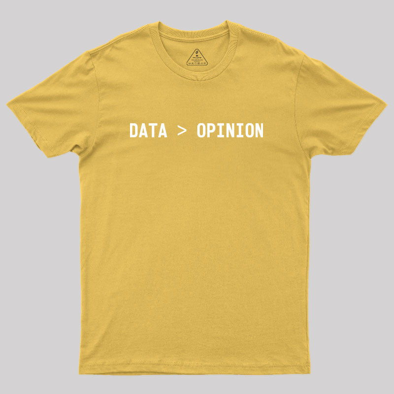 DATA > OPINION Geek T-Shirt